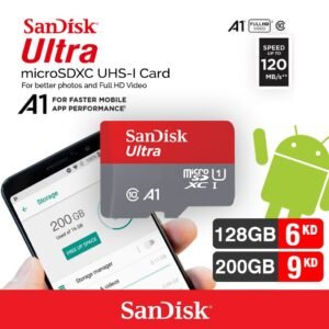 SanDisk Ultra microSDXC UHS-I Card 128GB and 200GB