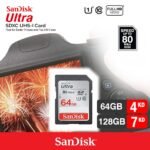 SanDisk Ultra SDXC UHS-I Card 64GB 128GB
