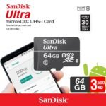 SanDisk Ultra microSDXC UHS-I Card 64GB